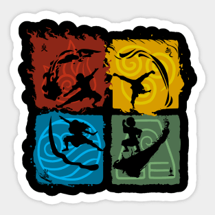 Avatar Bending Sticker